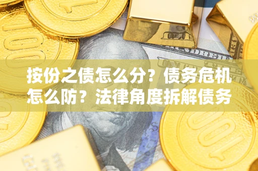 武汉按份之债怎么分？债务危机怎么防？法律角度拆解债务分配与风险自保指南