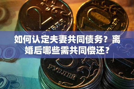 武汉如何认定夫妻共同债务？离婚后哪些需共同偿还？