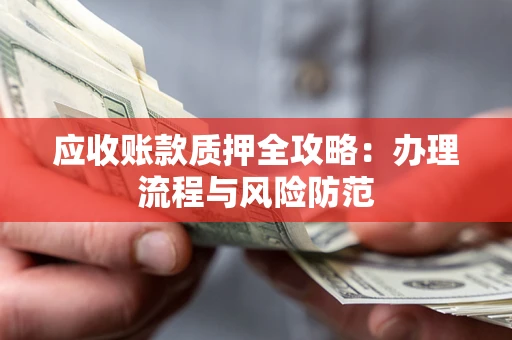 武汉应收账款质押全攻略：办理流程与风险防范