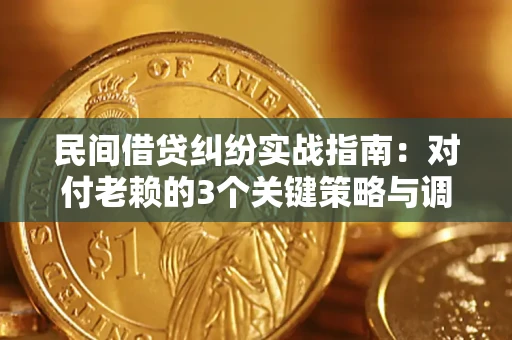 武汉民间借贷纠纷实战指南：对付老赖的3个关键策略与调解盲区解析